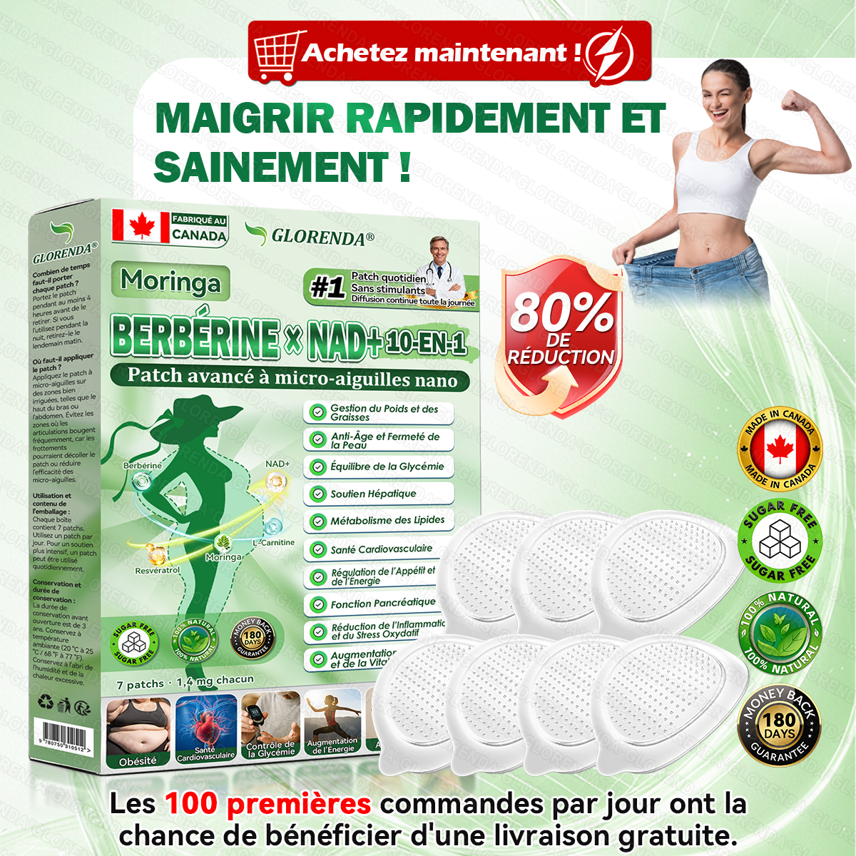 🔥 Plus que 10 paquets disponibles ! 30 % de réduction supplémentaire ! 𝐆𝐋𝗢𝗥𝗘𝗡𝗗𝑨® 𝗠𝗼𝗿𝗶𝙣𝙜𝙖 · 𝘽𝙚𝙧𝙗é𝙧𝗶𝗻𝗲 × 𝗡𝗔𝑫⁺, testé et sûr, favorise la gestion du poids, la glycémie, la digestion et l'énergie avec des résultats durables.